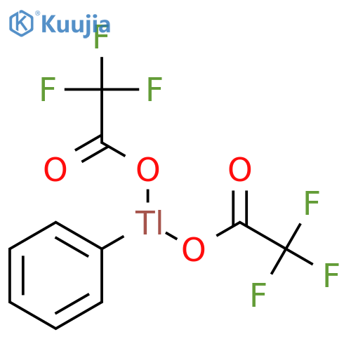 phenylthalium(III) di(trifluoroacetate) structure