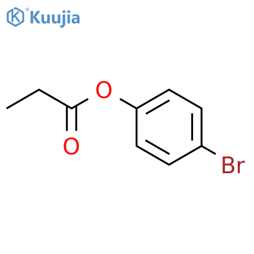 Phenol, 4-bromo-,1-propanoate structure