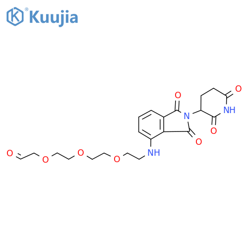 Thalidomide-NH-PEG3-CH2CHO structure