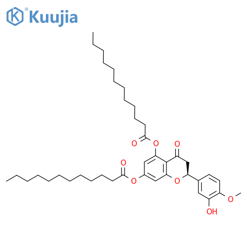 Hesperetin 5,7-laurate structure
