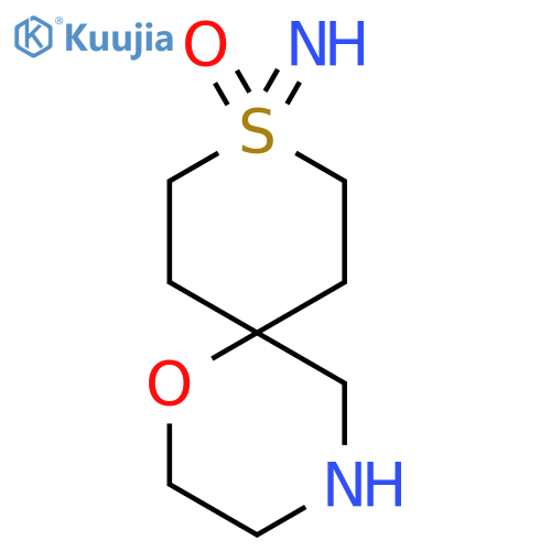 9-Imino-1-oxa-9lambda6-thia-4-azaspiro[5.5]undecan-9-one structure