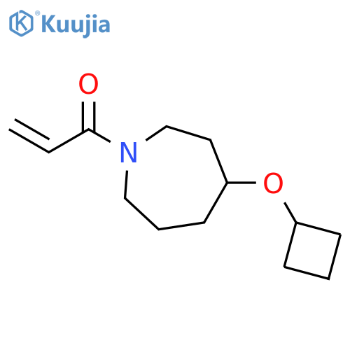 1-(4-cyclobutoxyazepan-1-yl)prop-2-en-1-one structure