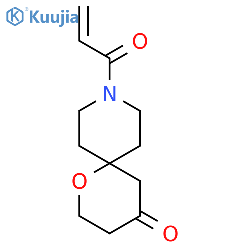 9-(prop-2-enoyl)-1-oxa-9-azaspiro5.5undecan-4-one structure