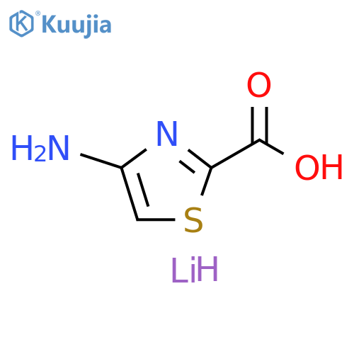 Lithium 4-aminothiazole-2-carboxylate structure