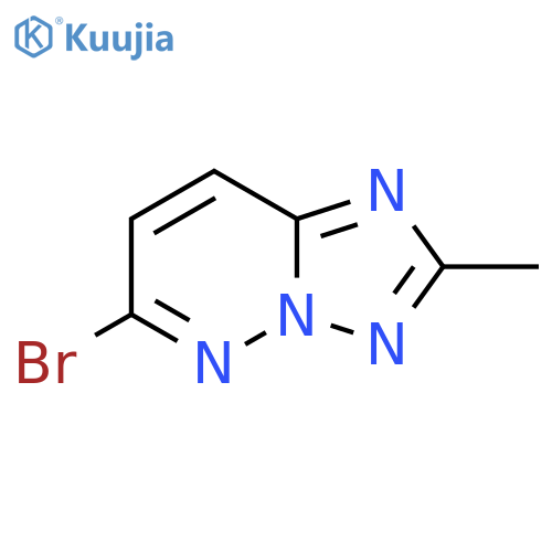 6-Bromo-2-methyl-[1,2,4]triazolo[1,5-b]pyridazine structure