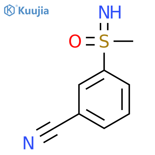 3-(S-Methylsulfonimidoyl)benzonitrile structure
