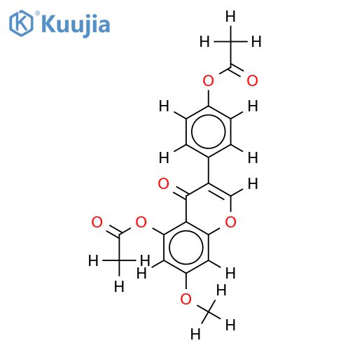 4',5-di-O-acetylprunetin structure