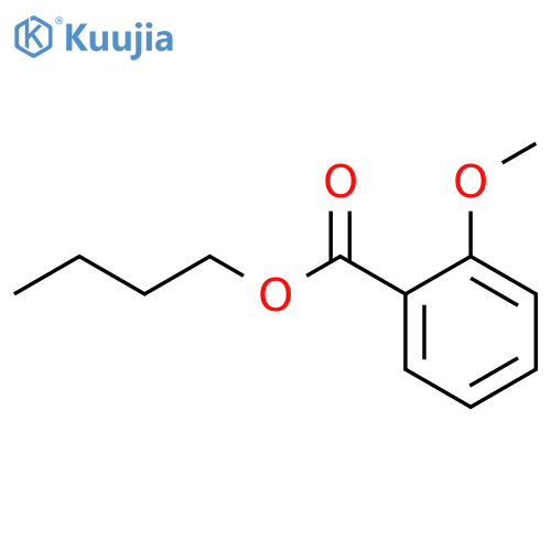 Benzoic acid,2-methoxy-, butyl ester structure