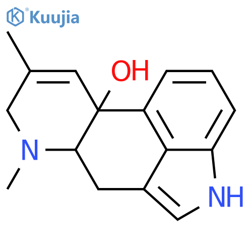 Agroclavine; (-)-form, 10-Hydroxy structure