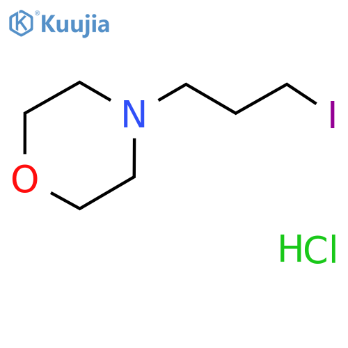 4-(3-Iodopropyl)morpholine hydrochloride structure