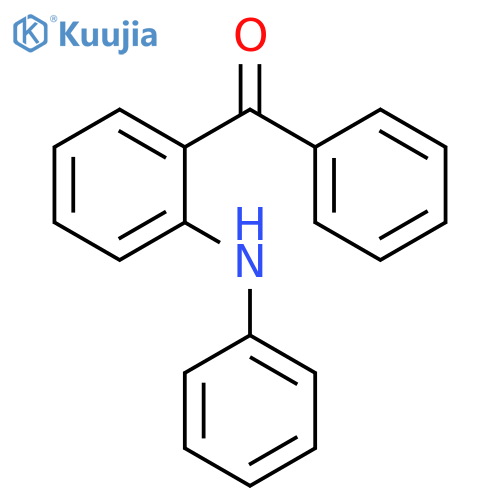 Methanone, phenyl[2-(phenylamino)phenyl]- structure