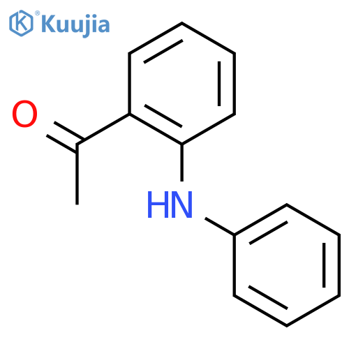 1-(2-(Phenylamino)phenyl)ethanone structure