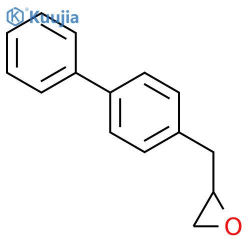 2-(4-phenylphenyl)methyloxirane structure