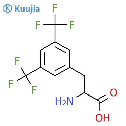 Phenylalanine,3,5-bis(trifluoromethyl)- structure