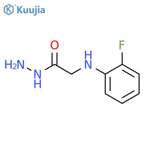 Glycine,N-(2-fluorophenyl)-, hydrazide structure