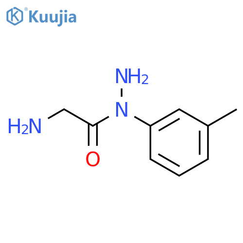 2-(3-Methylphenyl)aminoacetohydrazide structure