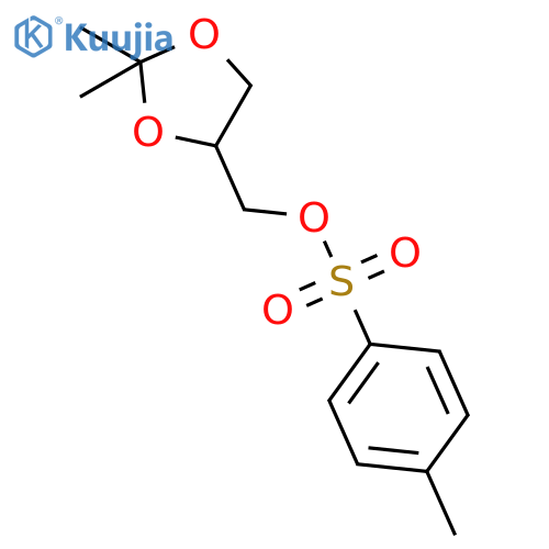 (S)-(+)-2,2-Dimethyl-1,3-dioxolan-4-ylmethyl p-toluenesulfonate structure