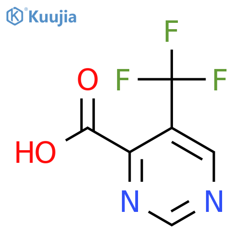 5-(Trifluoromethyl)pyrimidine-4-carboxylic acid structure