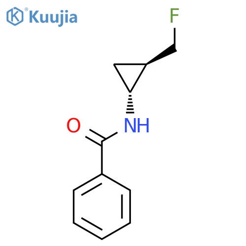 N-[(1R,2R)-2-(Fluoromethyl)cyclopropyl]benzamide structure