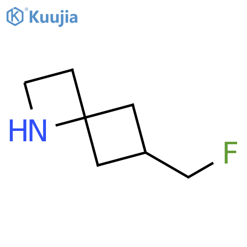 6-(Fluoromethyl)-1-azaspiro[3.3]heptane structure