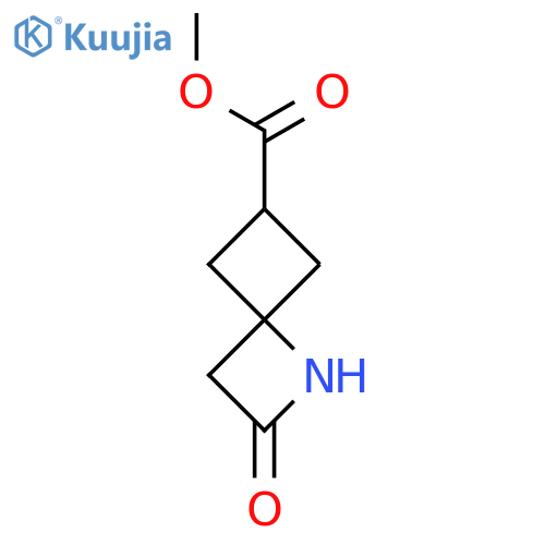 Methyl 2-oxo-1-azaspiro[3.3]heptane-6-carboxylate structure