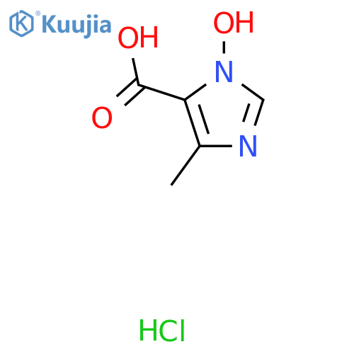 3-Hydroxy-5-methylimidazole-4-carboxylic acid;hydrochloride structure