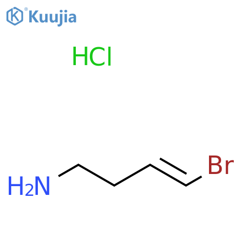 (E)-4-Bromobut-3-en-1-amine;hydrochloride structure