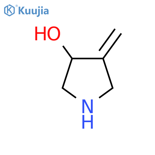 4-Methylidenepyrrolidin-3-ol structure