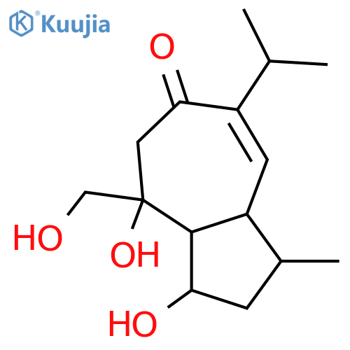 6-Guaiene-2,8,10,14-tetrol; (1α,2α,4α,5β,8β,10β)-form, 8-Ketone structure