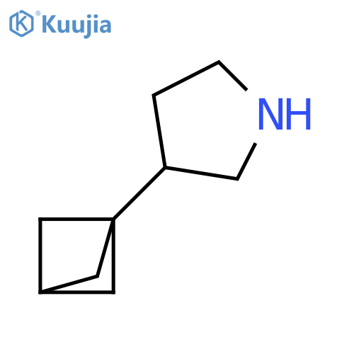 3-Bicyclo[1.1.1]pent-1-ylpyrrolidine structure