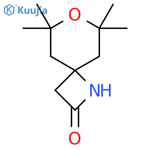 6,6,8,8-Tetramethyl-7-oxa-1-azaspiro[3.5]nonan-2-one structure