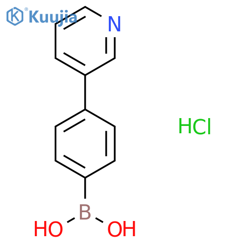 4-(3-Pyridyl)benzeneboronic Acid Hydrochloride structure