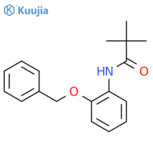N-[2-(Benzyloxy)phenyl]pivalamide structure