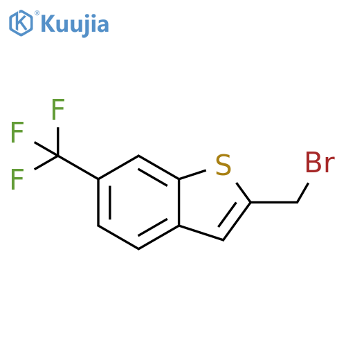 2-(Bromomethyl)-6-(trifluoromethyl)benzothiophene structure