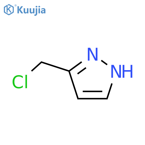 3-(Chloromethyl)-1H-pyrazole structure