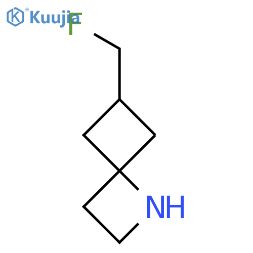(4r,6r)-6-(Fluoromethyl)-1-azaspiro[3.3]heptane structure