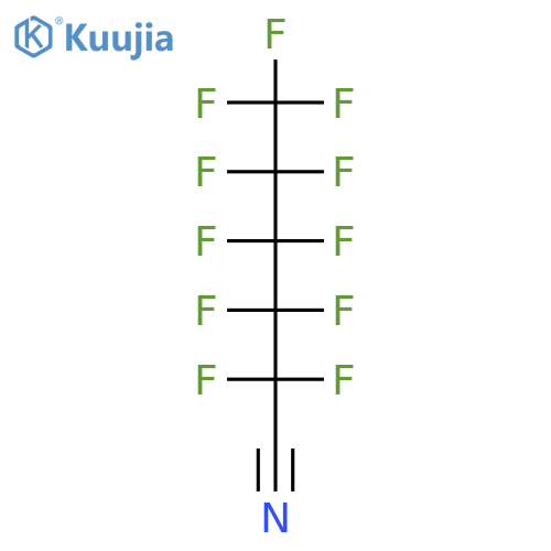 Perfluorohexanonitrile structure