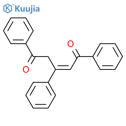 2-Pentene-1,5-dione,1,3,5-triphenyl- structure