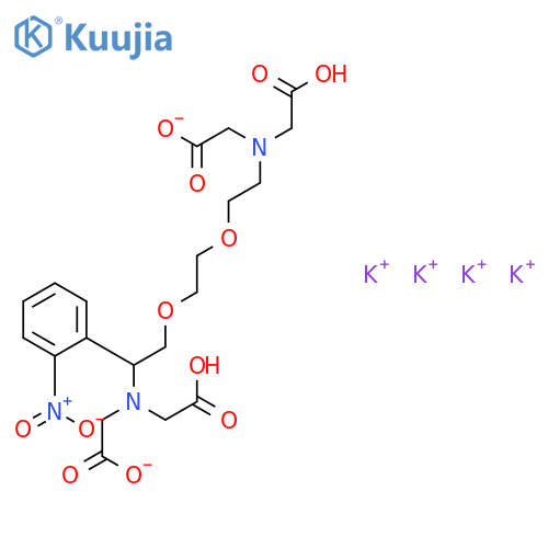 6,9-Dioxa-3,12-diazatetradecanedioicacid, 3,12-bis(carboxymethyl)-4-(2-nitrophenyl)-, potassium salt (1:4) structure