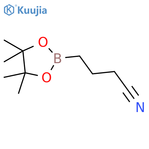 3-Cyano-1-propylboronic acid pinacol ester structure