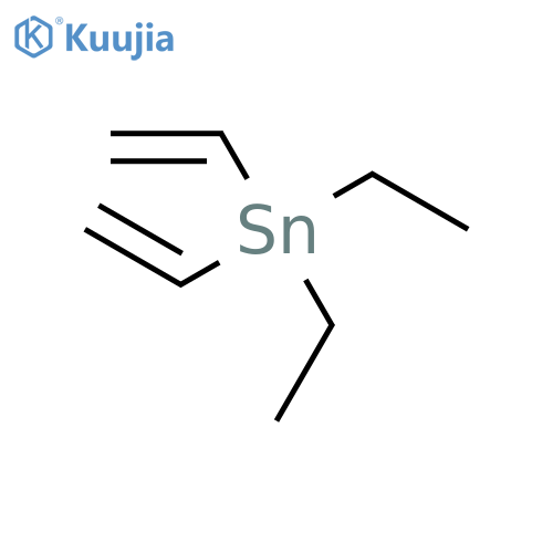 Bis(ethenyl)-diethylstannane structure