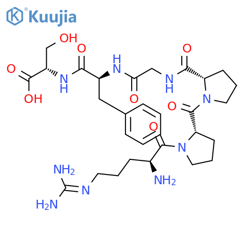 Bradykinin (1-6) structure