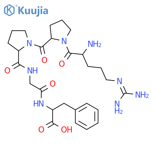 Bradykinin (1-5) structure