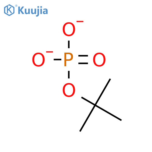 Phosphoric acid,mono(1,1-dimethylethyl) ester structure