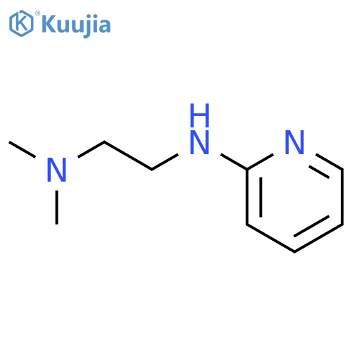 1,2-Ethanediamine,N1,N1-dimethyl-N2-2-pyridinyl- structure