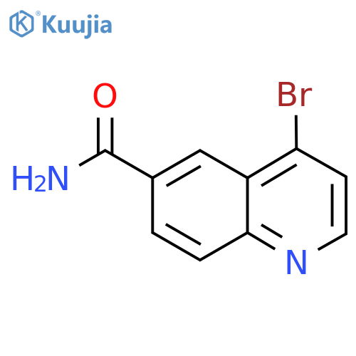 4-Bromoquinoline-6-carboxamide structure