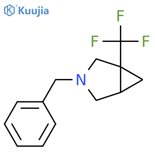 3-Benzyl-1-(trifluoromethyl)-3-azabicyclo[3.1.0]hexane structure