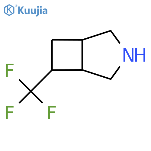 6-(trifluoromethyl)-3-azabicyclo3.2.0heptane structure