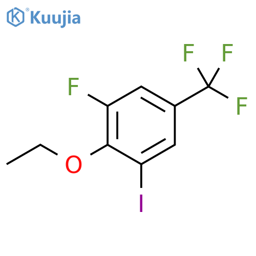 2-Ethoxy-1-fluoro-3-iodo-5-(trifluoromethyl)benzene structure