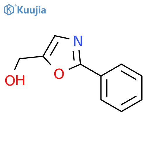 (2-Phenyl-oxazol-5-yl)-methanol structure